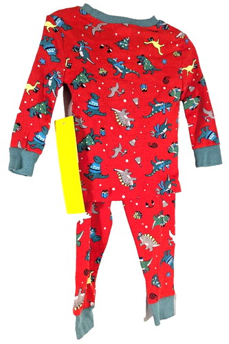 Kidgets 18 month old dinosaur pajamas NWT - Picture 6 of 7