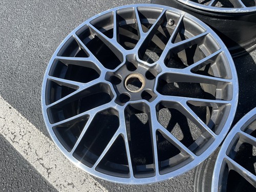 2015-2018 PORSCHE MACAN 20" INCH Alloy Wheels Rims SET RS Spyder OEM Factory - Picture 7 of 22