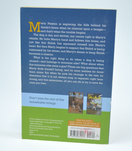 Shiloh (The Shiloh Quartet) - Paperback By Naylor, Phyllis Reynolds - GOOD - Picture 2 of 7