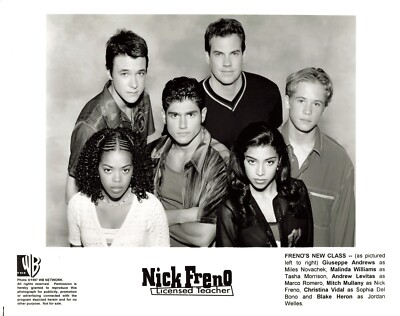 Nick Freno Licensed Teacher 1997 TV Photo Christina Vidal Malinda Williams P145a