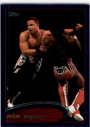 2012 Topps WWE #57 Primo Purple - Picture 1 of 2
