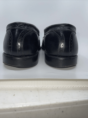 Allen Edmonds Mens Bridgeton 5089 Kiltie Tassel Loafers Black Size 11.5 D - Picture 6 of 8