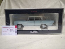 Mercedes Benz 220 S SE W111 1965 Light Blue blau Norev 1:18 Heckflosse W112
