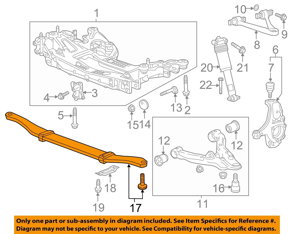 Chevrolet GM OEM 15-17 Corvette Front Suspension-Leaf Spring  