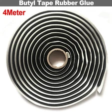 Butyl Tape Rubber Glue Roll Headlight Door Sealant Retrofit Reseal Strip 4M