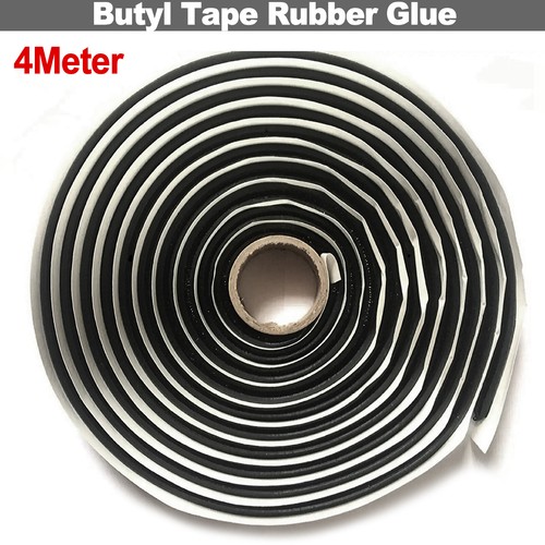Butyl Tape Rubber Glue Roll Headlight Door Sealant Retrofit Reseal Strip 4M - Bild 1 von 8