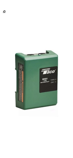 Taco Sr501-4 Switching Relay 1 Zone for sale online | eBay