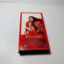 Willow (VHS 1988) Lucasfilm Val Kilmer Fantasy Action Adventure Columbia Tristar