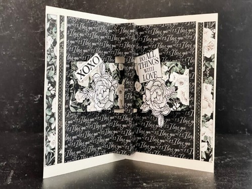 Graphic45 P.S. I LOVE YOU POP-UP FRAME CARDS KIT scrapbooking 2023V8 - Picture 17 of 17