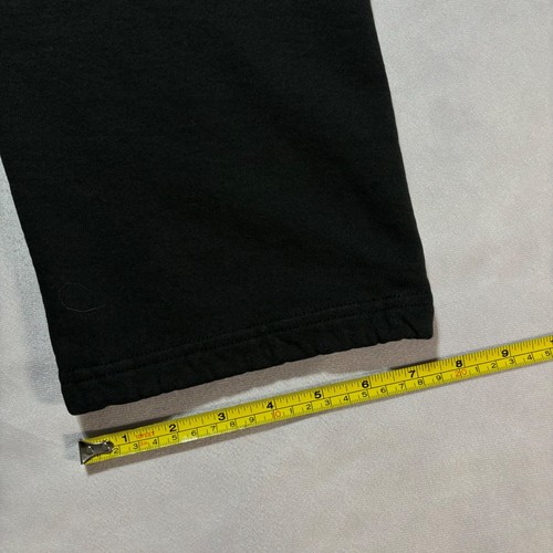 Felpa Russell Athletic Pile Vintage anni 90 Uomo XL Nera Baggy Made in USA - Foto 7 di 8