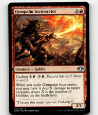 MTG Gempalm Incinerator Regular Dominaria Remastered Uncommon
