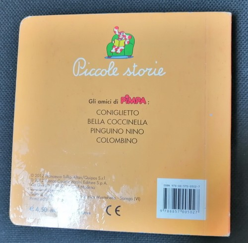 Gli amici di Pimpa. Coniglietto disegni di Altan Panini 2012 +DVD Pimpa Rosita - Foto 2 di 14
