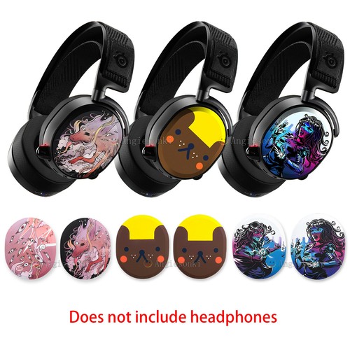1 Pair SteelSeries Arctis Pro Wireless Headset Multi Color Magnet Side Covers - Picture 1 of 26