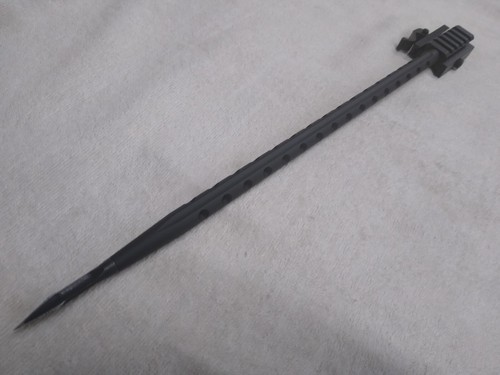 1/2"OD Steel Picatinny Rail Rifle,Shotgun,Crossbow Spike Bayonet Glass Breaker - Picture 30 of 46