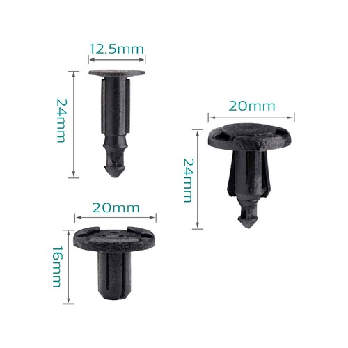 10 Pcs Bumper Radiator Support Retainer Clips For Nissan & Infiniti 11296-AG000 - Picture 9 of 9