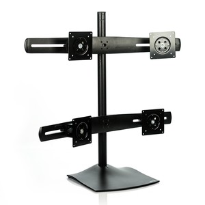 Ergotron Ds100 Steel 2x2 Quad Monitor Mount Desk Stand 33 324
