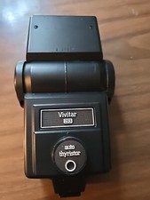 Vivitar Shoe Mount Camera Flash Auto Thyristor 283 Universal Fit With Manual