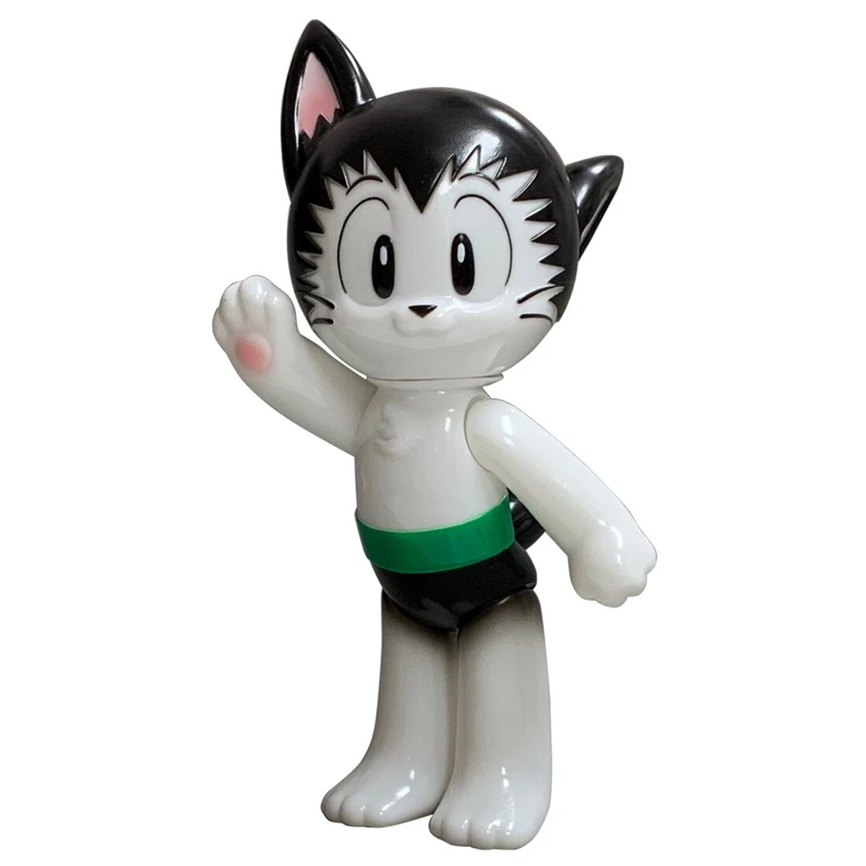 DINER Atom Cat Vinilo Suave Blanco y Negro 6.3" Astro Boy Osamu Tezuka Sofubi Japón Foto 3 de 4
