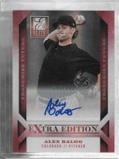 2013 Elite Extra Edition Franchise Futures Signatures #24 Alex Balog Auto RC 