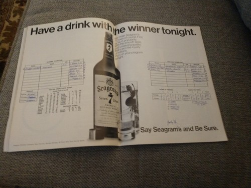 New York Rangers vs Chicago Black Hawks March 1 1970 Program is scored inside - Picture 4 of 5