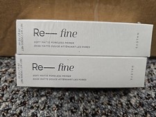 2 PCS HALEYS RE--SOFT MATTE PORELESS PRIMER 1 OZ EA 2 OZ TOTAL TOTAL NIB SEALED