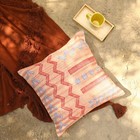 Traditionally Cactus silk cotton Sabra cushion cover for living room decor