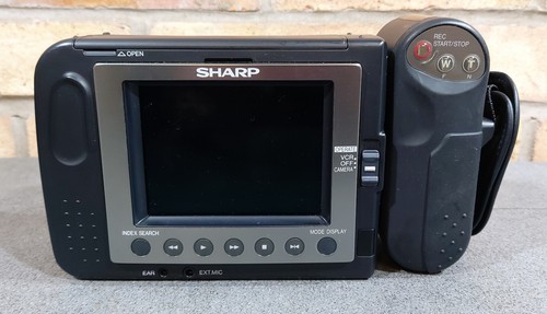 Sharp VL-E40H Viewcam Video 8 Camcorder with Case Batteries Bag - Picture 12 of 21