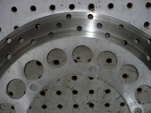 YAMAHA 98-01 00 XVZ1300 ROYAL STAR TOUR DELUX FRONT LEFT BRAKE ROTOR DISC 4.8MM - Picture 8 of 18