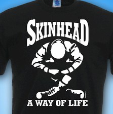 Skinhead A WAY OF LIFE SCOOTER - Mens T-SHIRT  Oi SKA MoD cotton T SHIRT