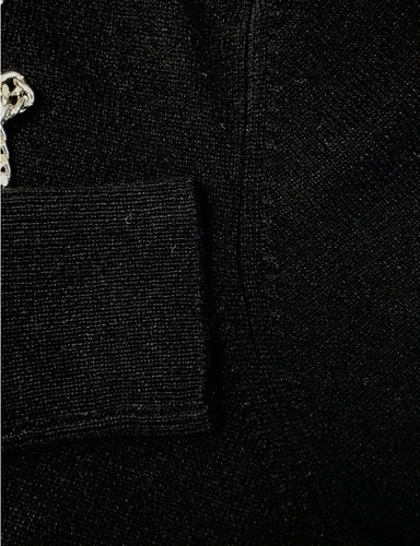 R13 Chain Embellished Merino Wool Cardigan Size XS - Bild 3 von 4