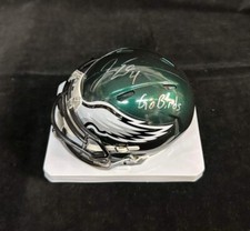 JAKE ELLIOTT Signed Autographed Football Mini Helmet Philadelphia Eagles COA