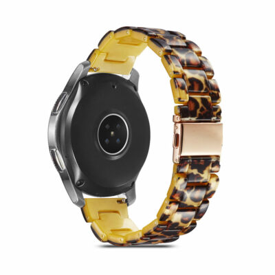 Resin Watch Band Metal Strap For Samsung Galaxy Watch 4 40 44mm Classic 42/46mm
