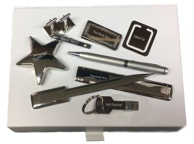 Autres 100% True Boîte Set 8 Usb Star Boutons Manchette Pince Mail Décapsuleur Spearey Famille Fournitures De Bureau