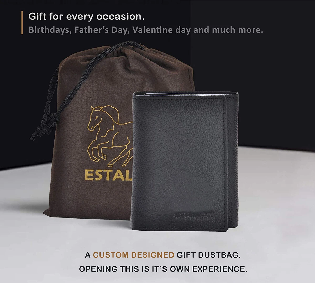 Cartera outlet triple hombre