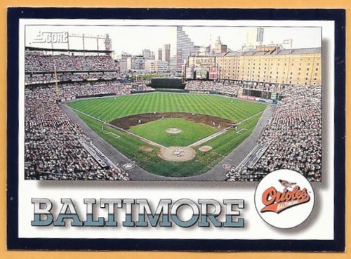BALTIMORE ORIOLES CHECKLIST #317 - SCORE NM-MT 1994 - Picture 1 of 2