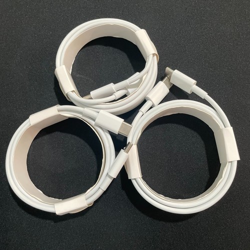 3 Pack 6FT USB-C to USB-C Cable Fast Charge Type C Charging Cord Rapid Charger - 第 1/4 張圖片
