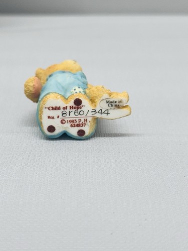 Cherished Teddie 1993 Child Of Hope Yong Boy Figurine - Picture 12 of 23