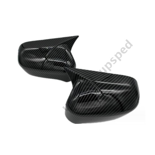 1Pair Carbon Fiber Car Rearview Mirror Cap Cover Trim For Honda Civic 2006-2011 - Bild 6 von 6