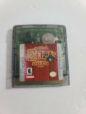 The Legend of Zelda Oracle of Seasons Nintendo Game Boy Color Authentic Working