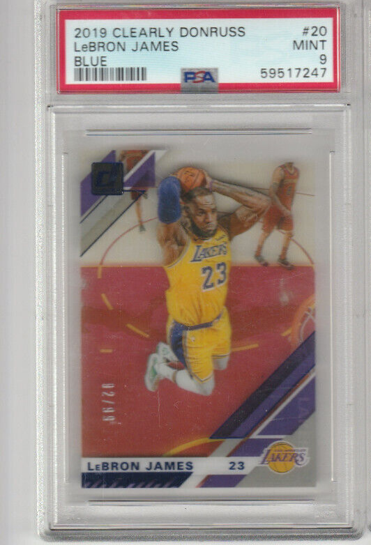 nba panini clearly donruss LEBRON JAMES
