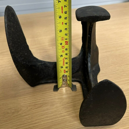 TITAN antico calzolaio tre piedi in ghisa calzolaio/strumento riparazione - Foto 6 di 6