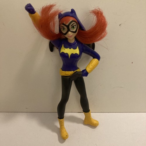 McDonald's Batgirl 5" Action Figure DC Batman Batgirl 2016 Comic Book Figurine - Picture 3 of 3