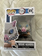 Figura de animación Funko Pop Inosuke Hashibira 870 Demon Slayer Kimetsu no Yaiba