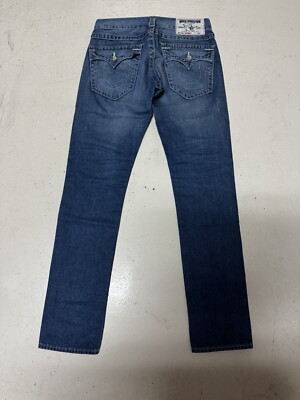 s Men's True Religion Jeans Skinny Flap Size 29 RN# 112790 CA# 57414