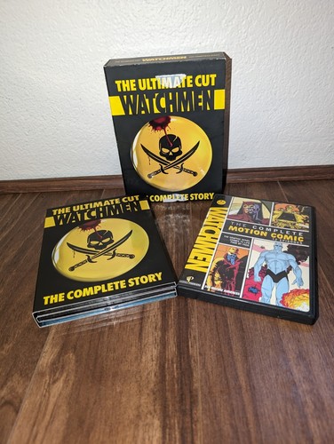 Watchmen (DVD, 2009, 5-Disc Set) RARE, Zack Snyder, DC, Comic Movie Set