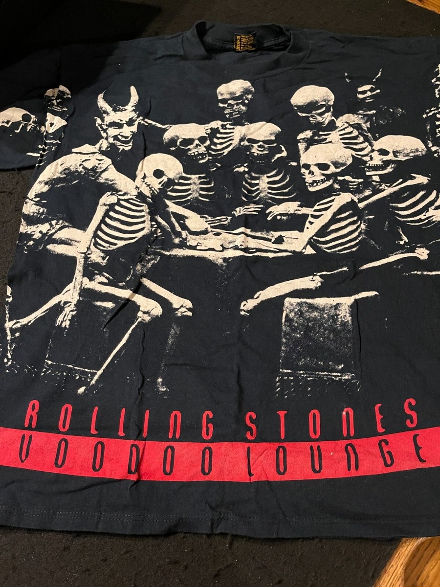 Rolling Stones Voodoo Lounge Skeleton Design T Shirt | eBay Rolling Stones Voodoo Lounge Skeleton Design T Shirt | eBay