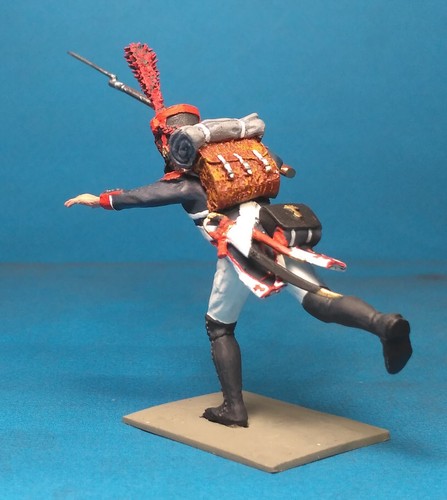 Línea Desmontada Infantería Granaderos en Batalla, Metal Blanco 60 mm Figura Kit - Imagen 75 de 107