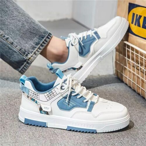 Mens Running Trainer Sport Sneakers Walking Shoes Casual Sports Gym UK Size 5-10 - Picture 3 of 8