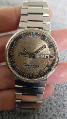 VINTAGE MIDO COMMANDER 8679 ORIGINAL DIAL CHRONOMETER AUTOMATIC SWISS MADE WATCH - Picture 14 of 18