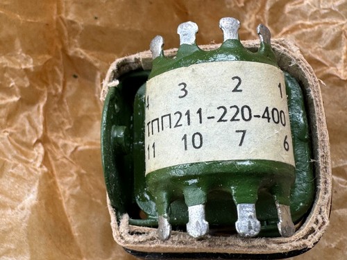 Transformer TPP211-220-400 Made in USSR NEW!!! lot 1pcs+ - Imagen 2 de 5